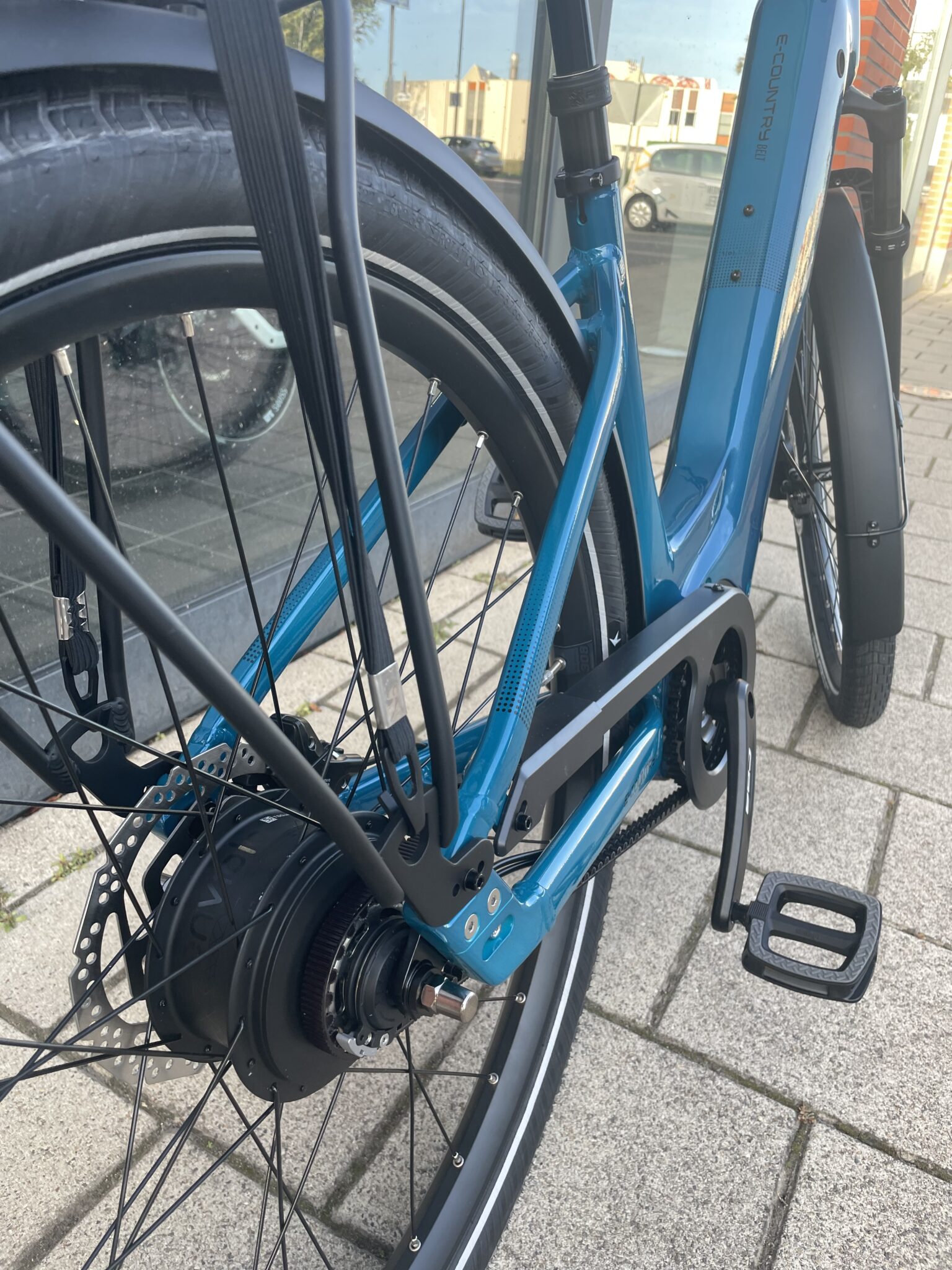 Crussis e-Country met Gates Cdx Carbondrive riemaandrijving. - Afbeelding 4