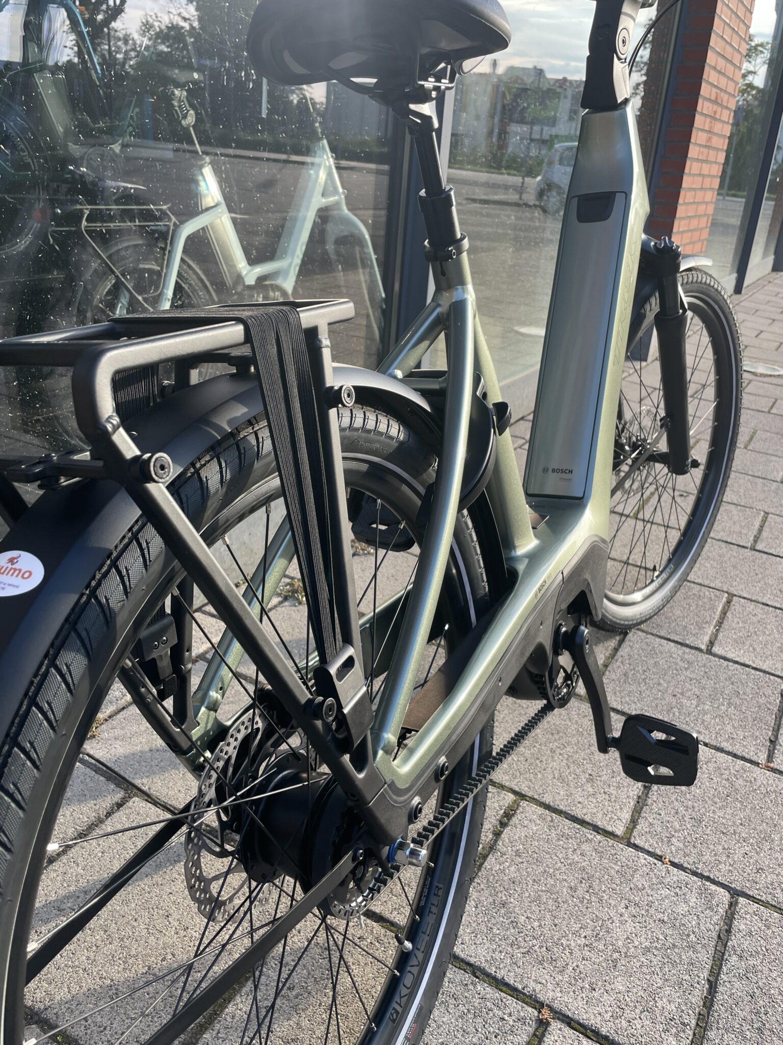 Trek Charter 4+ N5 Gates Riemaandrijving 2026 framemaat L met 412 km nieuwstaat. - Afbeelding 2